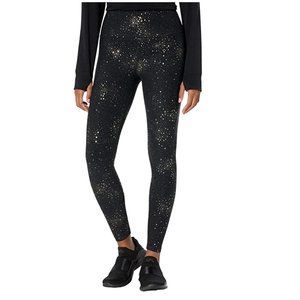 007 Beyond Yoga Spacedye Foil Galaxy Print High Waisted Midi Leggings